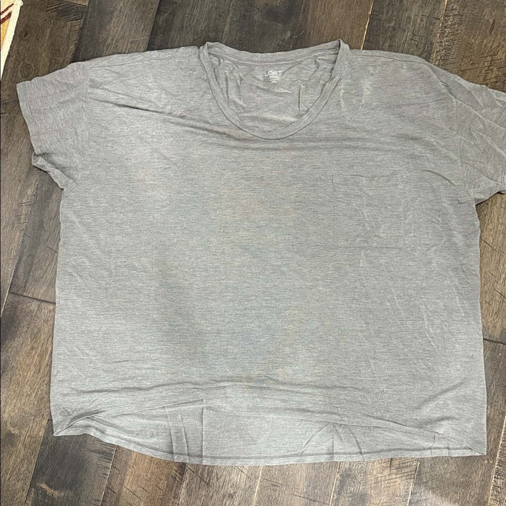 Loft oversized sleep top luxe